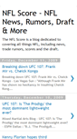 Mobile Screenshot of nflscore.blogspot.com