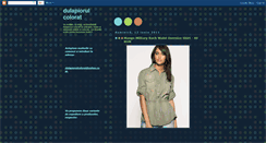 Desktop Screenshot of dulapiorulcolorat.blogspot.com