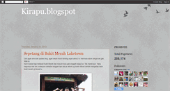 Desktop Screenshot of kirapu.blogspot.com