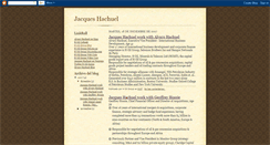 Desktop Screenshot of jacqueshachuel.blogspot.com