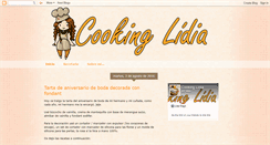 Desktop Screenshot of cookinglidia.blogspot.com