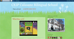Desktop Screenshot of bilinguecalasanz.blogspot.com