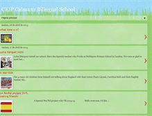 Tablet Screenshot of bilinguecalasanz.blogspot.com