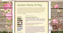 Desktop Screenshot of cautionmomsatplay.blogspot.com