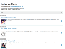 Tablet Screenshot of musicadonorte.blogspot.com