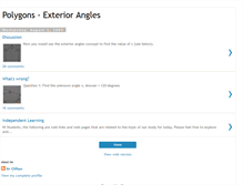 Tablet Screenshot of polygons-exteriorangles.blogspot.com