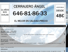 Tablet Screenshot of cerrajeriangelganado.blogspot.com