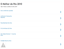 Tablet Screenshot of omelhordopes2010.blogspot.com
