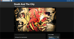 Desktop Screenshot of death-and-the-city.blogspot.com