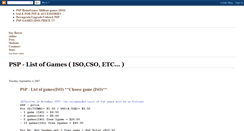 Desktop Screenshot of listofgames.blogspot.com