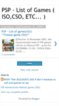 Mobile Screenshot of listofgames.blogspot.com