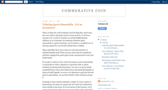 Desktop Screenshot of commerativecoin.blogspot.com