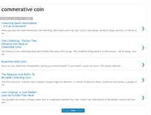 Tablet Screenshot of commerativecoin.blogspot.com