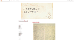 Desktop Screenshot of caitlinscountry.blogspot.com