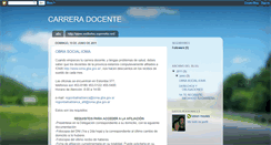 Desktop Screenshot of docentesprofesionales.blogspot.com