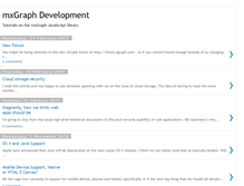 Tablet Screenshot of mxgraph.blogspot.com