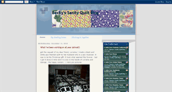 Desktop Screenshot of beckyssanityquilts.blogspot.com