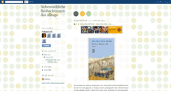 Desktop Screenshot of nebensaechlichebeobachtungen.blogspot.com