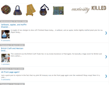 Tablet Screenshot of curiositykilledthecatblog.blogspot.com