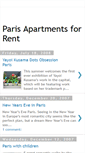 Mobile Screenshot of paris-apartments-for-rent.blogspot.com