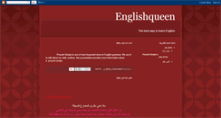 Desktop Screenshot of englishqueen-queenwhite.blogspot.com