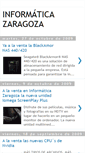 Mobile Screenshot of informaticazaragoza.blogspot.com
