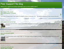 Tablet Screenshot of peersupportfife.blogspot.com
