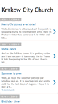 Mobile Screenshot of krakowcitychurch.blogspot.com