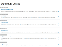 Tablet Screenshot of krakowcitychurch.blogspot.com