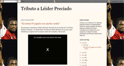Desktop Screenshot of leiderpreciado.blogspot.com