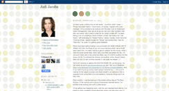 Desktop Screenshot of jodijacobs.blogspot.com