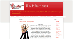 Desktop Screenshot of learntodancesalsa1.blogspot.com