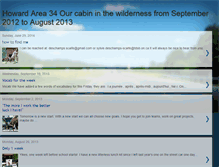 Tablet Screenshot of howardarea34.blogspot.com