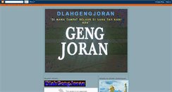 Desktop Screenshot of dlahgengjoran.blogspot.com
