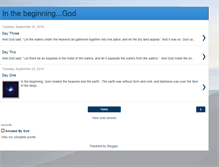 Tablet Screenshot of godinthebeginning.blogspot.com