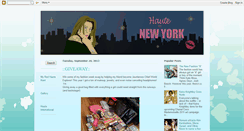 Desktop Screenshot of hauteinny.blogspot.com