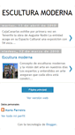 Mobile Screenshot of esculturamodernamurcia.blogspot.com