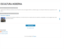 Tablet Screenshot of esculturamodernamurcia.blogspot.com