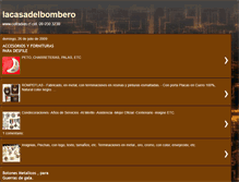 Tablet Screenshot of lacasadelbombero.blogspot.com