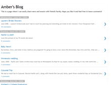 Tablet Screenshot of amberjblog.blogspot.com