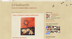Desktop Screenshot of liriodeserto.blogspot.com