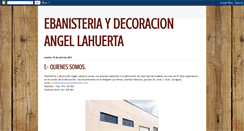 Desktop Screenshot of decoracionlahuerta.blogspot.com