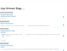 Tablet Screenshot of ajayshilwant.blogspot.com