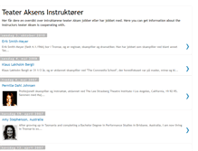 Tablet Screenshot of instruktoerer.blogspot.com