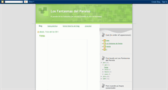 Desktop Screenshot of losfantasmasdelparaiso.blogspot.com