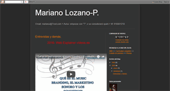 Desktop Screenshot of marianolozano-p.blogspot.com