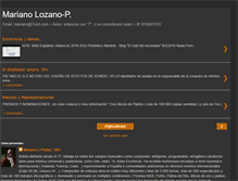 Tablet Screenshot of marianolozano-p.blogspot.com