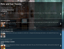 Tablet Screenshot of petesuetravels.blogspot.com