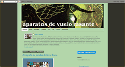 Desktop Screenshot of aparatosdevuelorasante.blogspot.com