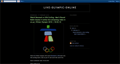 Desktop Screenshot of live-olympic-online.blogspot.com